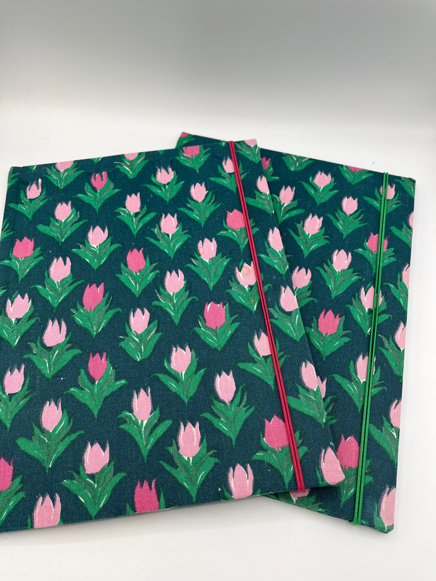 Tulpen Mappe mit Gummiband
