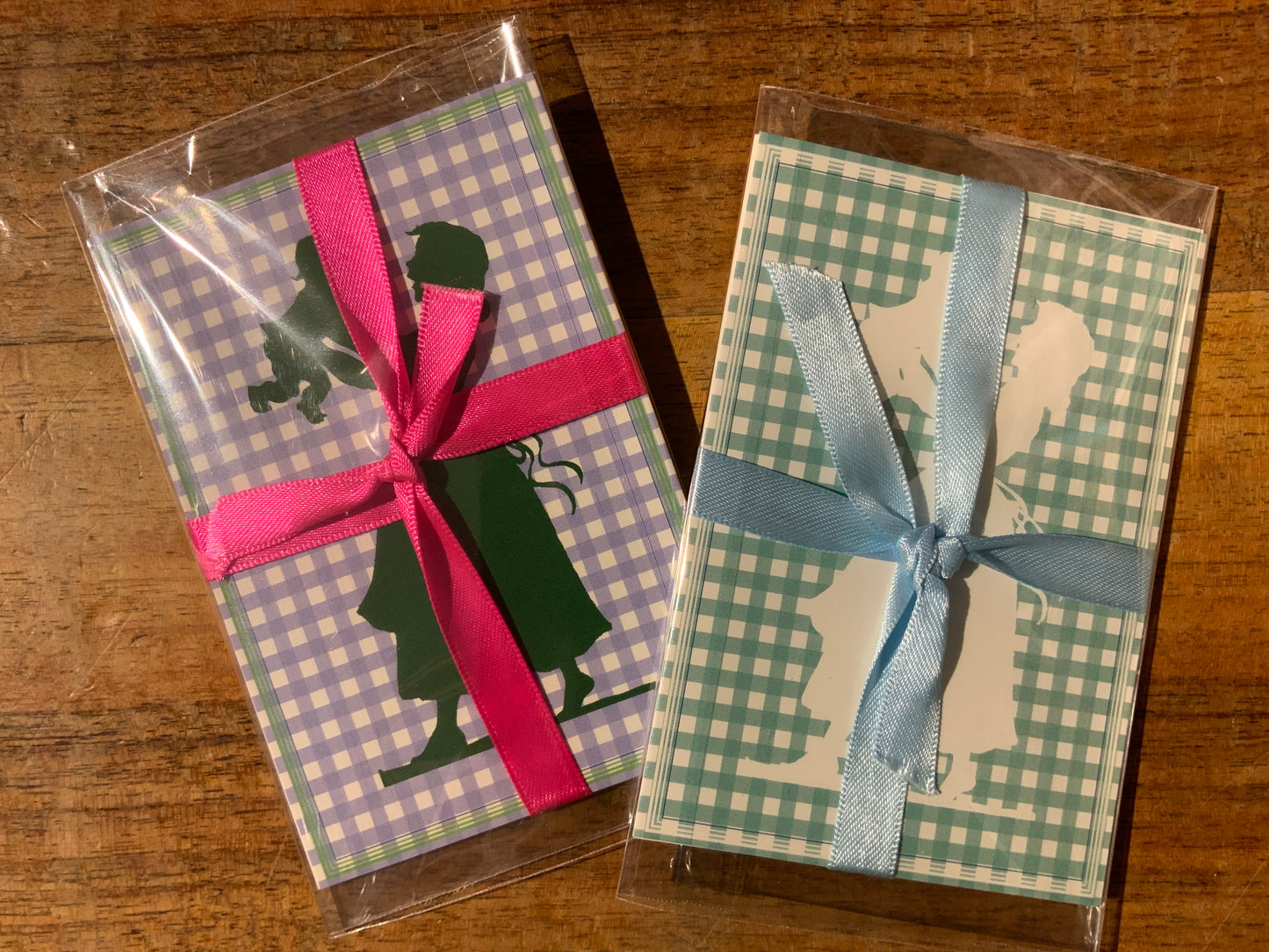 Scherenschnitt Geschenkanhänger Set