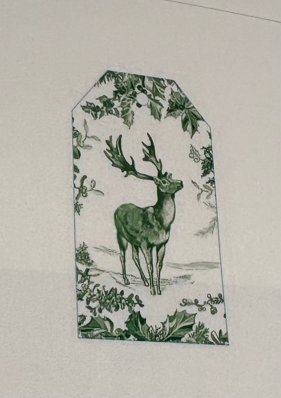 Geschenkanhänger Hirsch