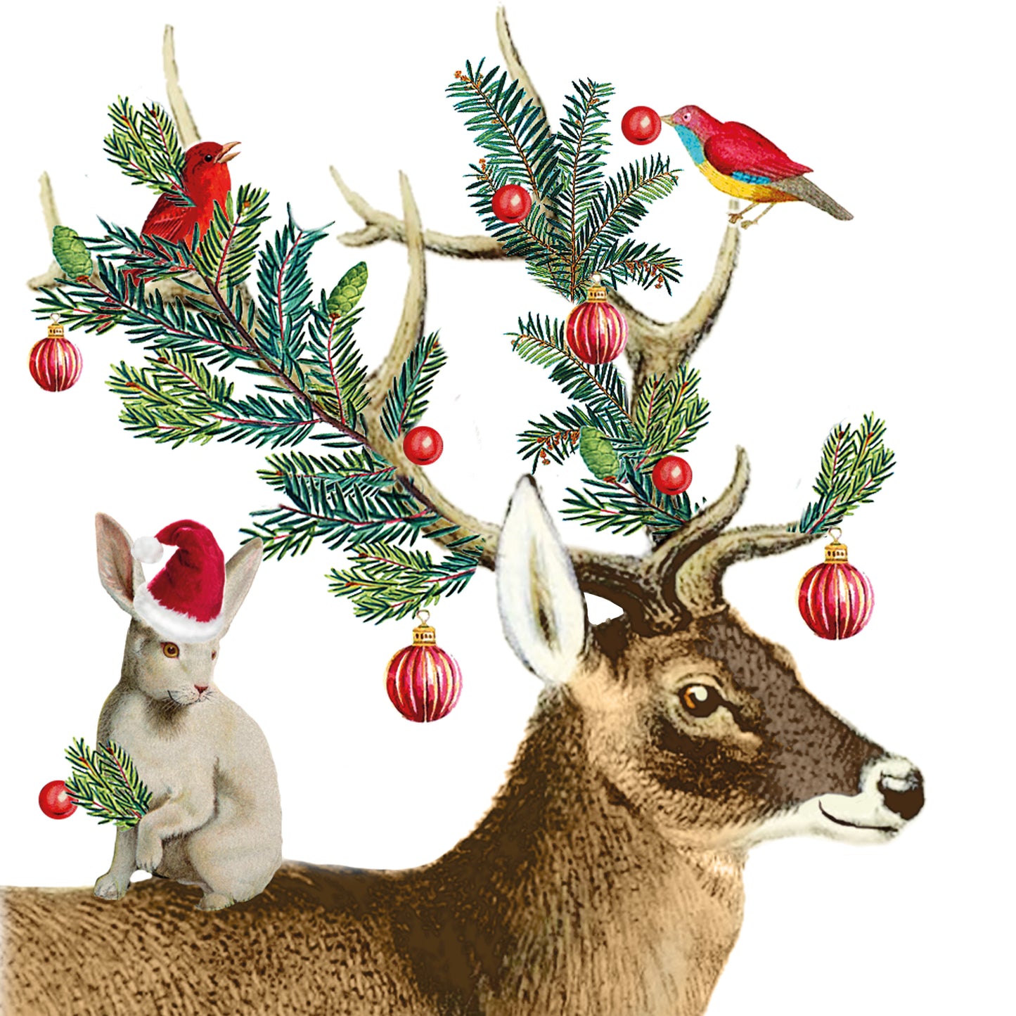 Weihnachtsfreunde Cocktail Servietten