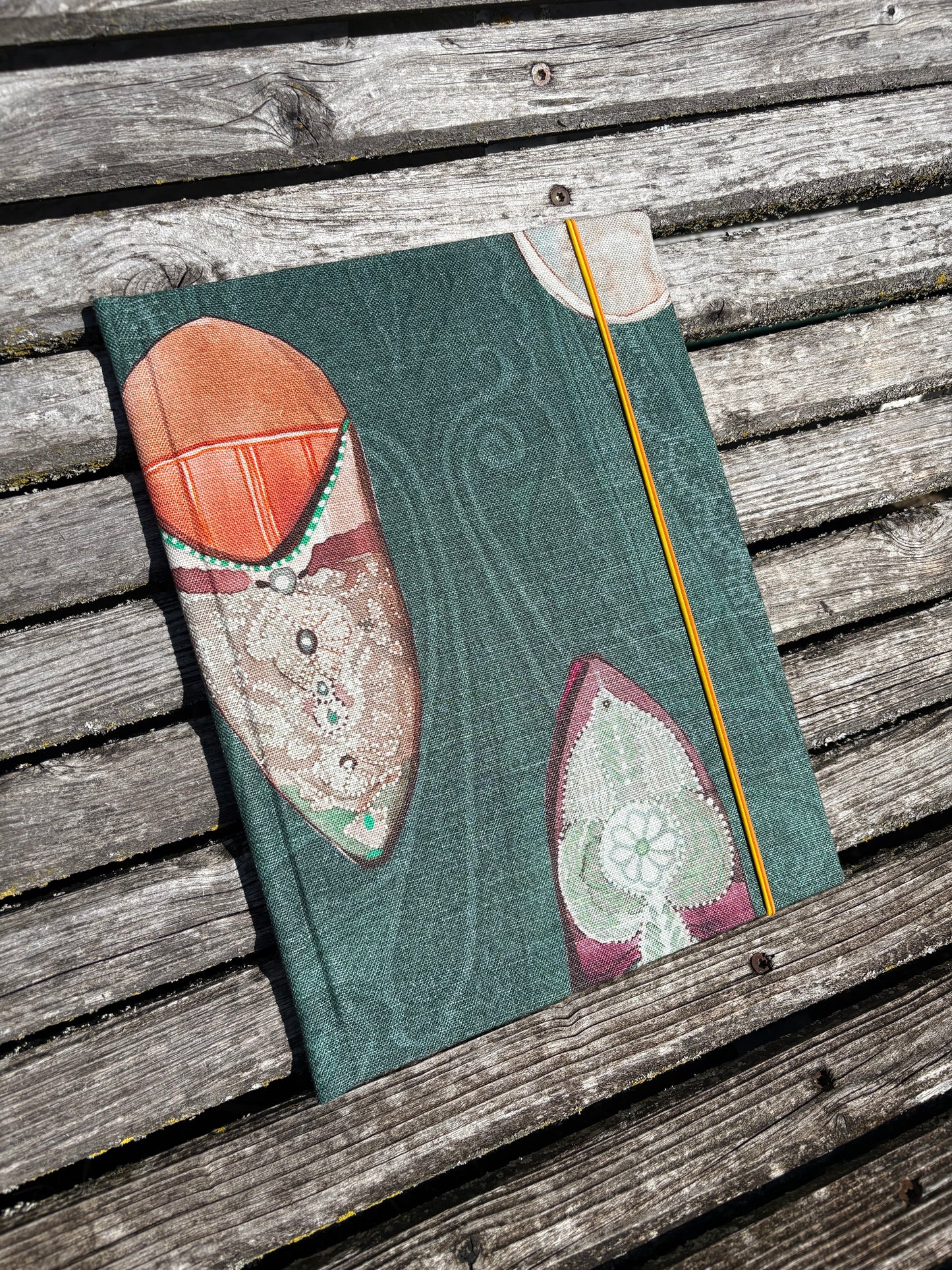Mulberry Pantoufle Mappen A4,grün