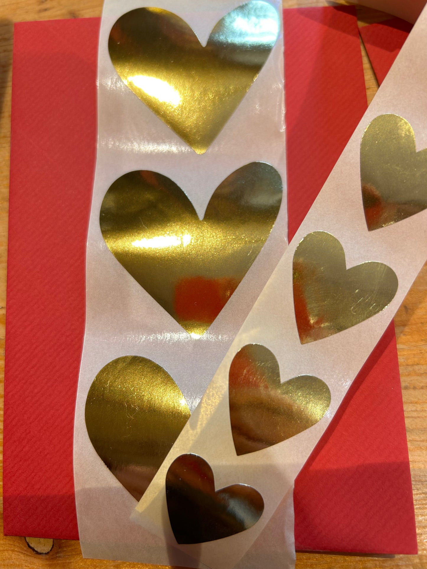 Goldherzen Set