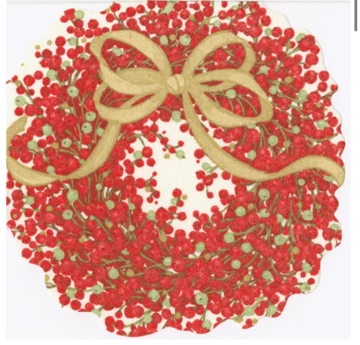 DIE Cut Servietten, Kranz