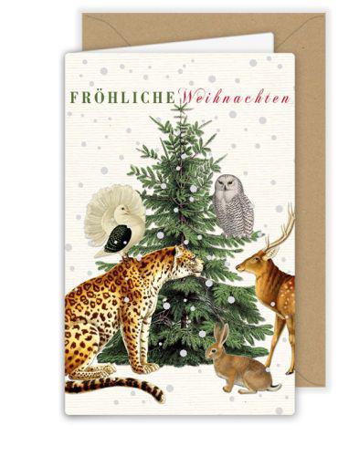 Kärtchen wilde Weihnachten