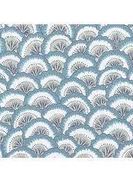 Servietten Pierre Frey Muster blau