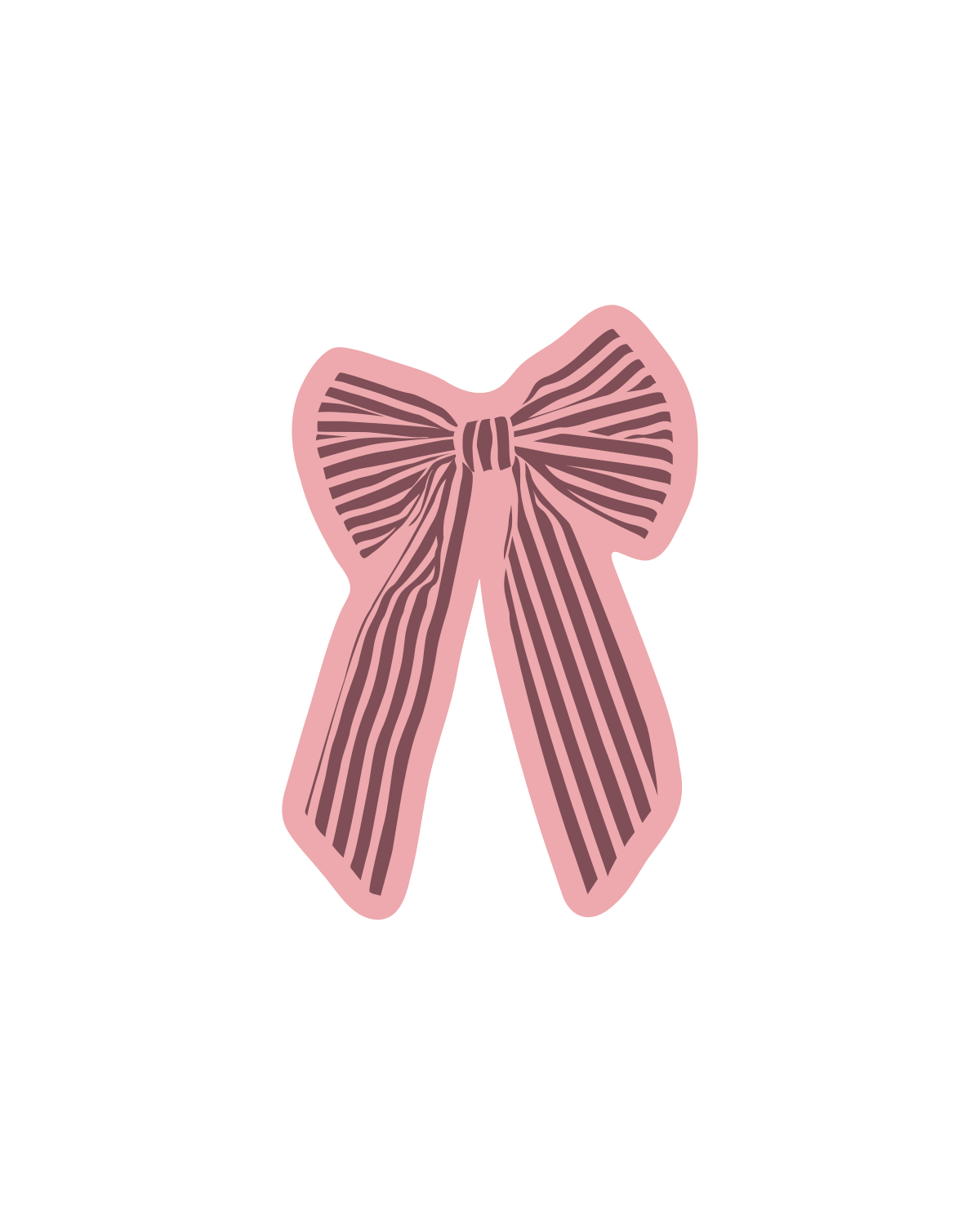 🐇Sticker Schleife Mix, pro Farbe 10 Stk, Set 30 Aufkleber🐇