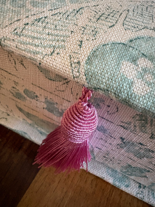 Blaue Blumen Schachtel A5