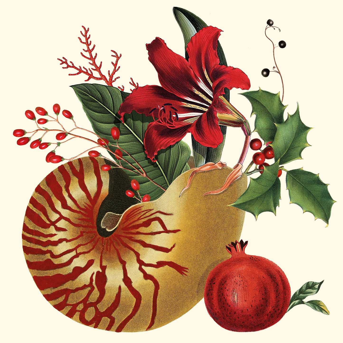 Granatapfel Servietten