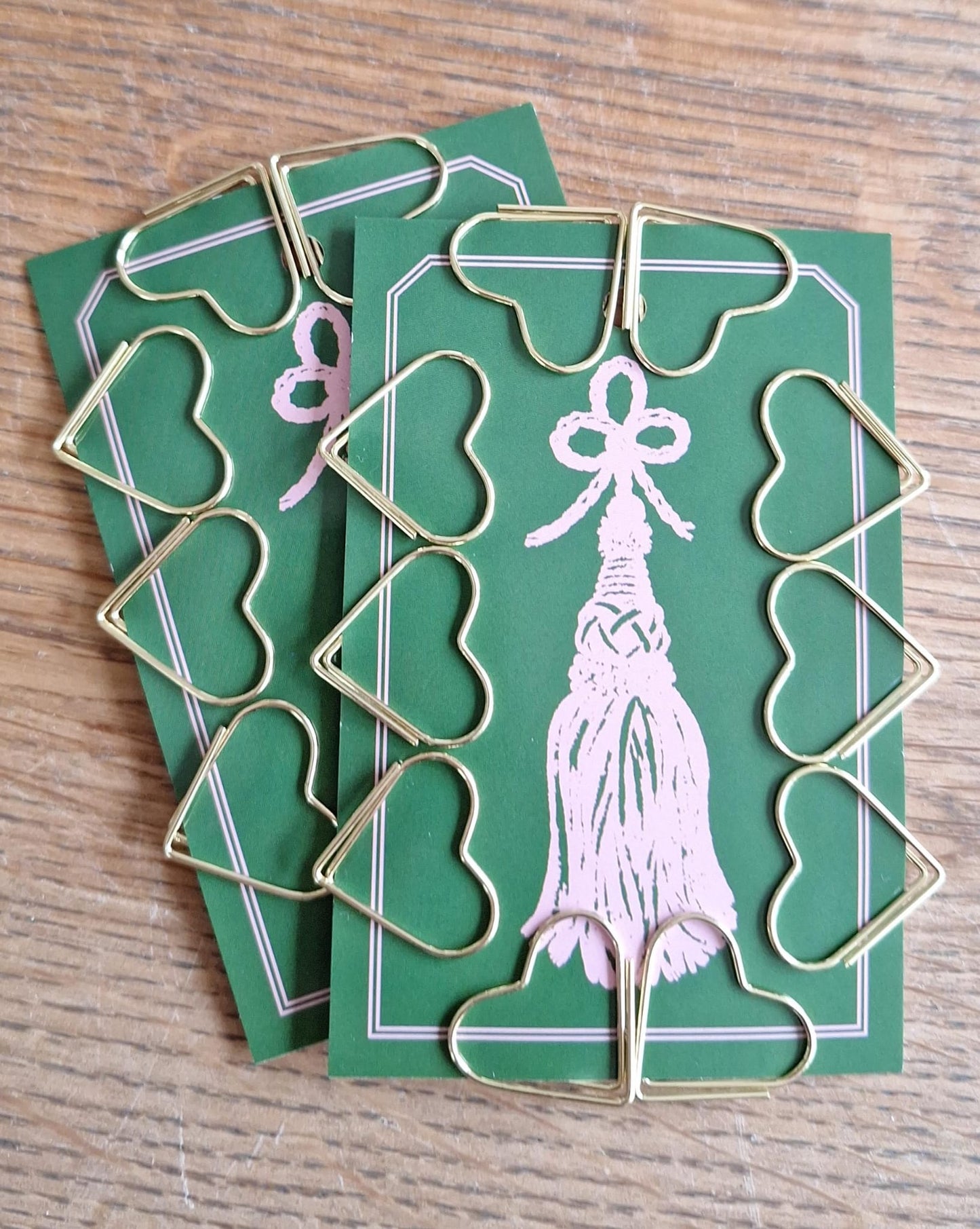 Herz Klammern Set 10 Stk