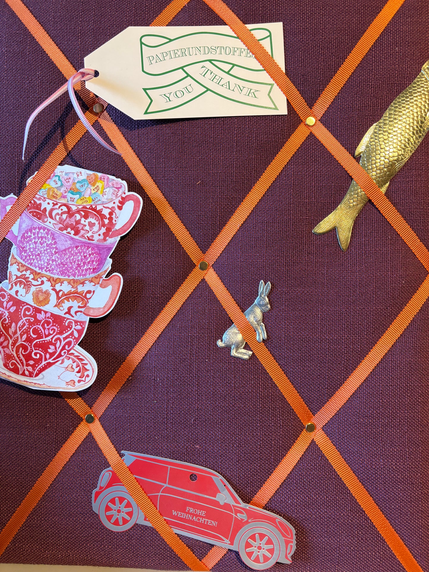 Memoboard,Pinboard,45 auf 35 cm ,hochkant,uni