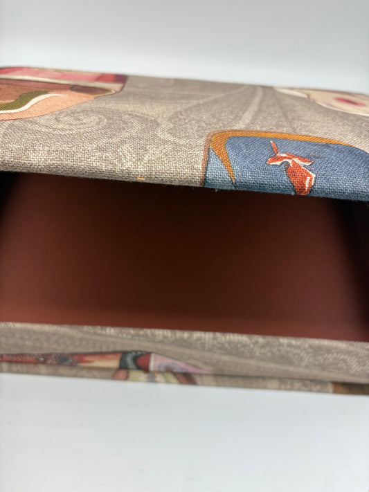 Mulberry Pantoufle Letterbox Schachtel A4 beige