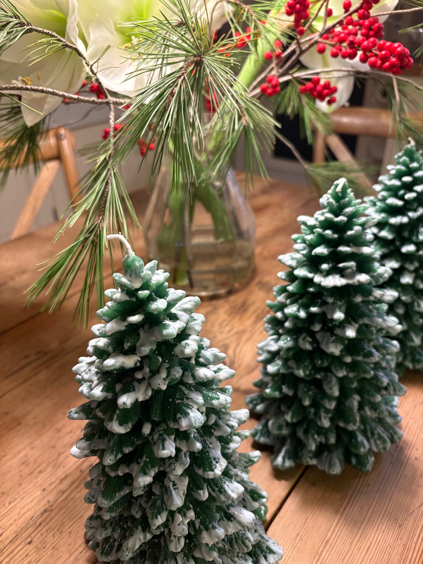 Tannenbaum Kerzen groß, ca 22 cm hoch