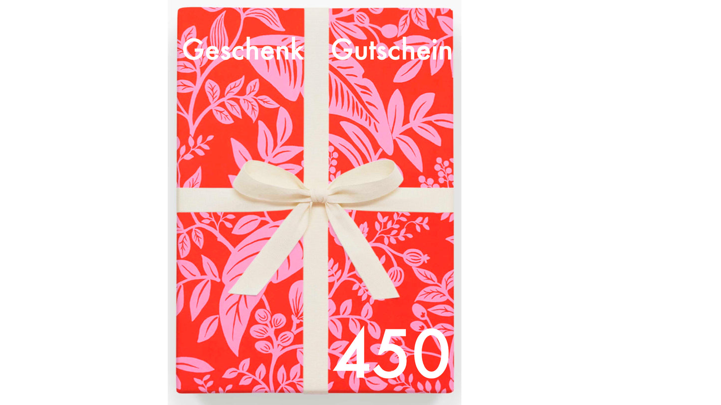Digitaler Geschenkgutschein, zum sofort ausdrucken.