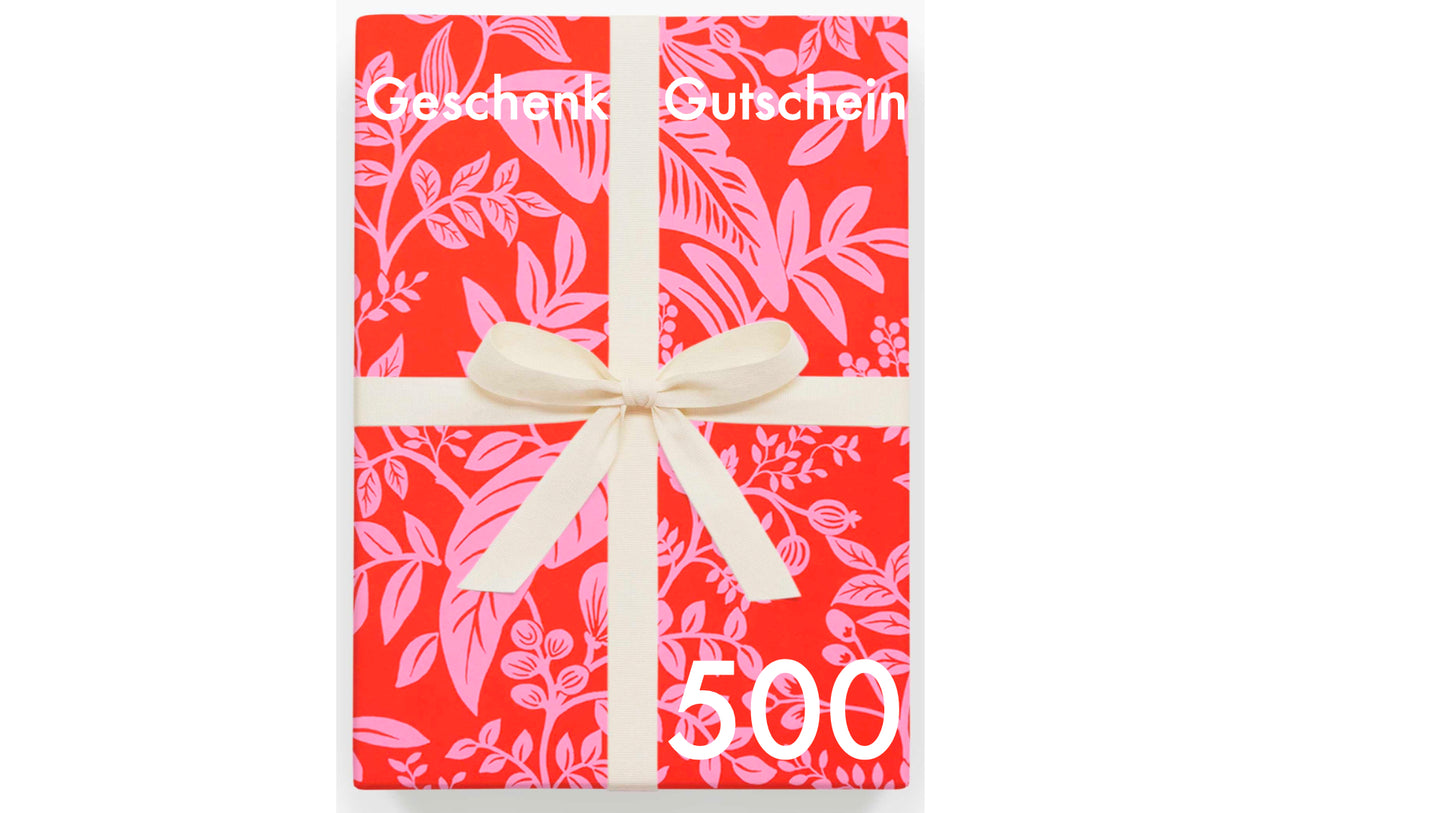 Digitaler Geschenkgutschein, zum sofort ausdrucken.