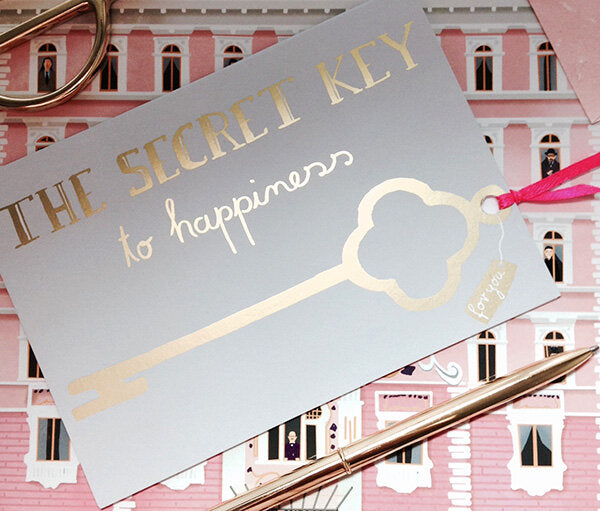 The Secret Key of Happiness Karte