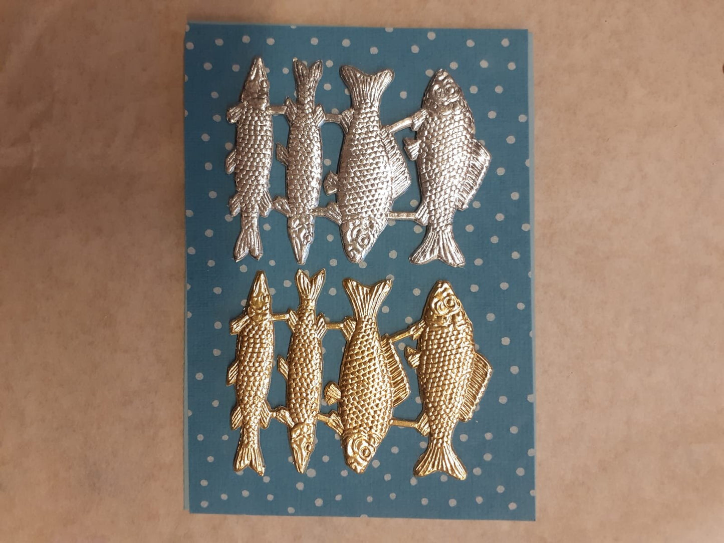 Fischfang in Gold und Silber