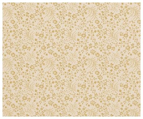 Blumen Seidenpapier Gold