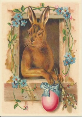 Dreier Osterkartenset