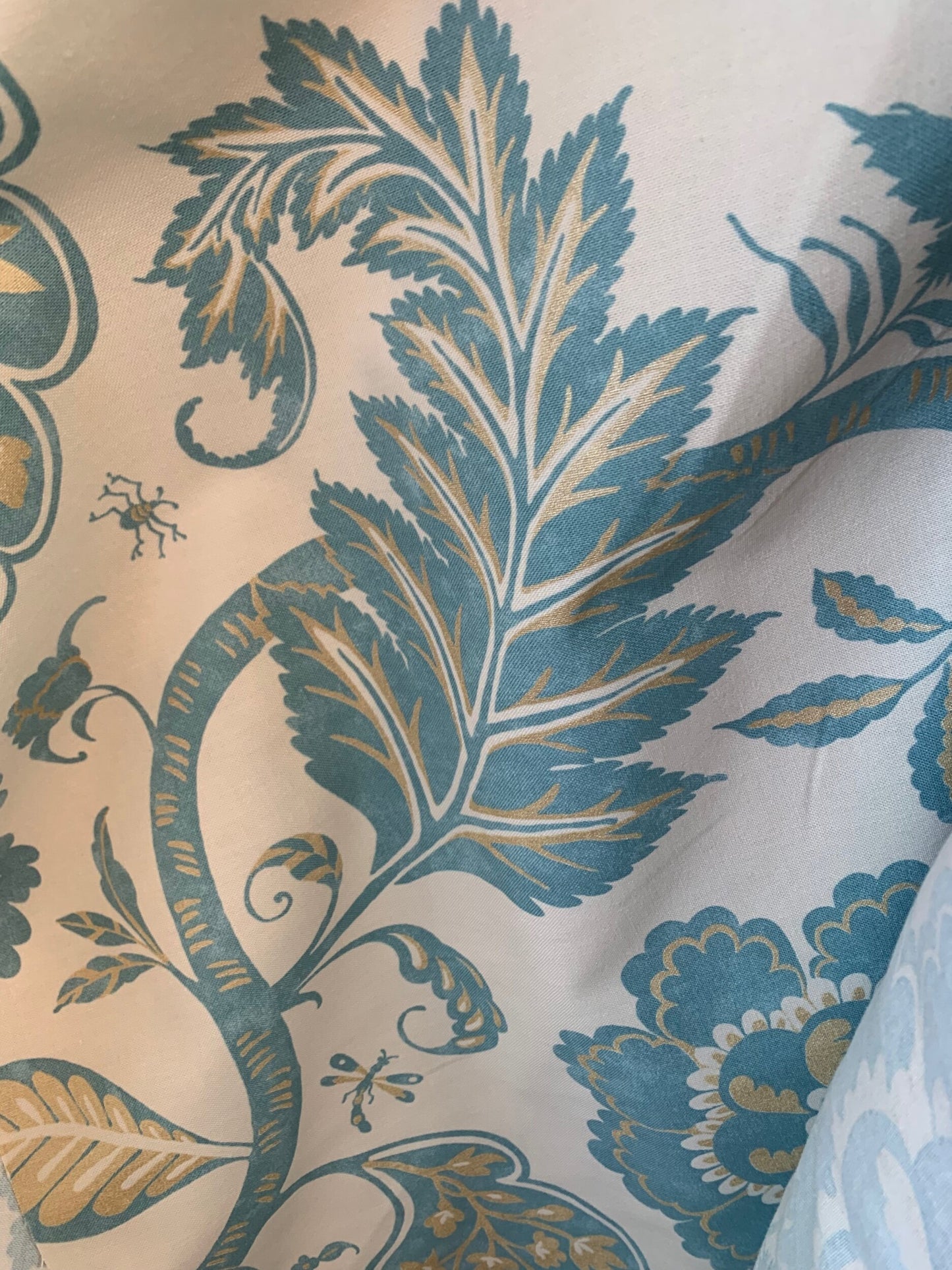 Box in der Box, DIY,A4 Blumen blau