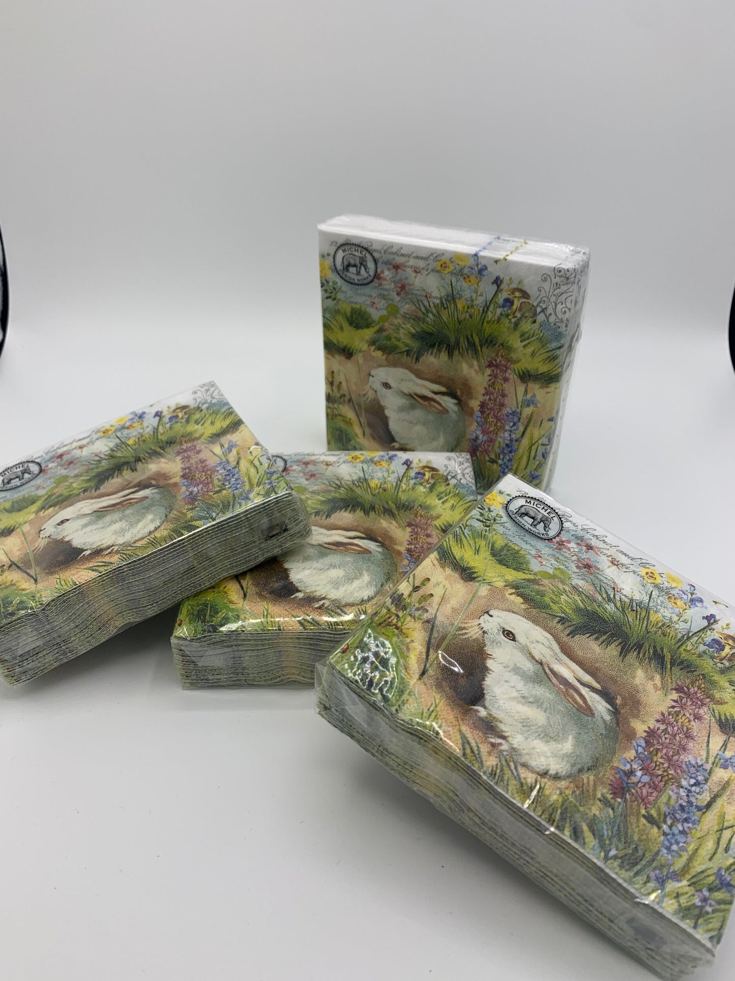 Weißer Hase Servietten