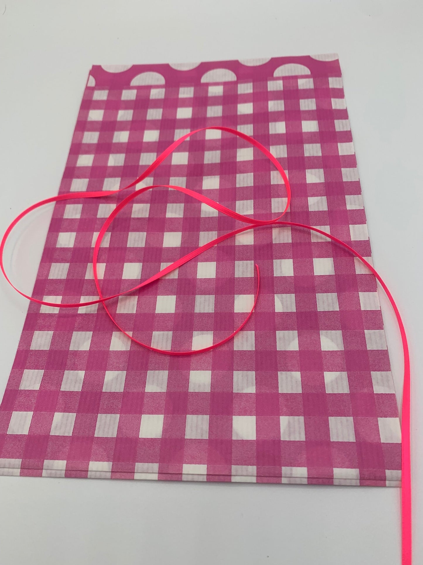 Tüten Karo Pink Set