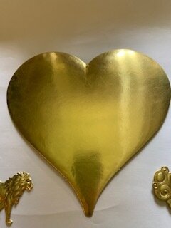 Großes Herz Gold