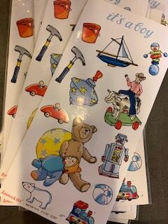 Its a Boy Sticker