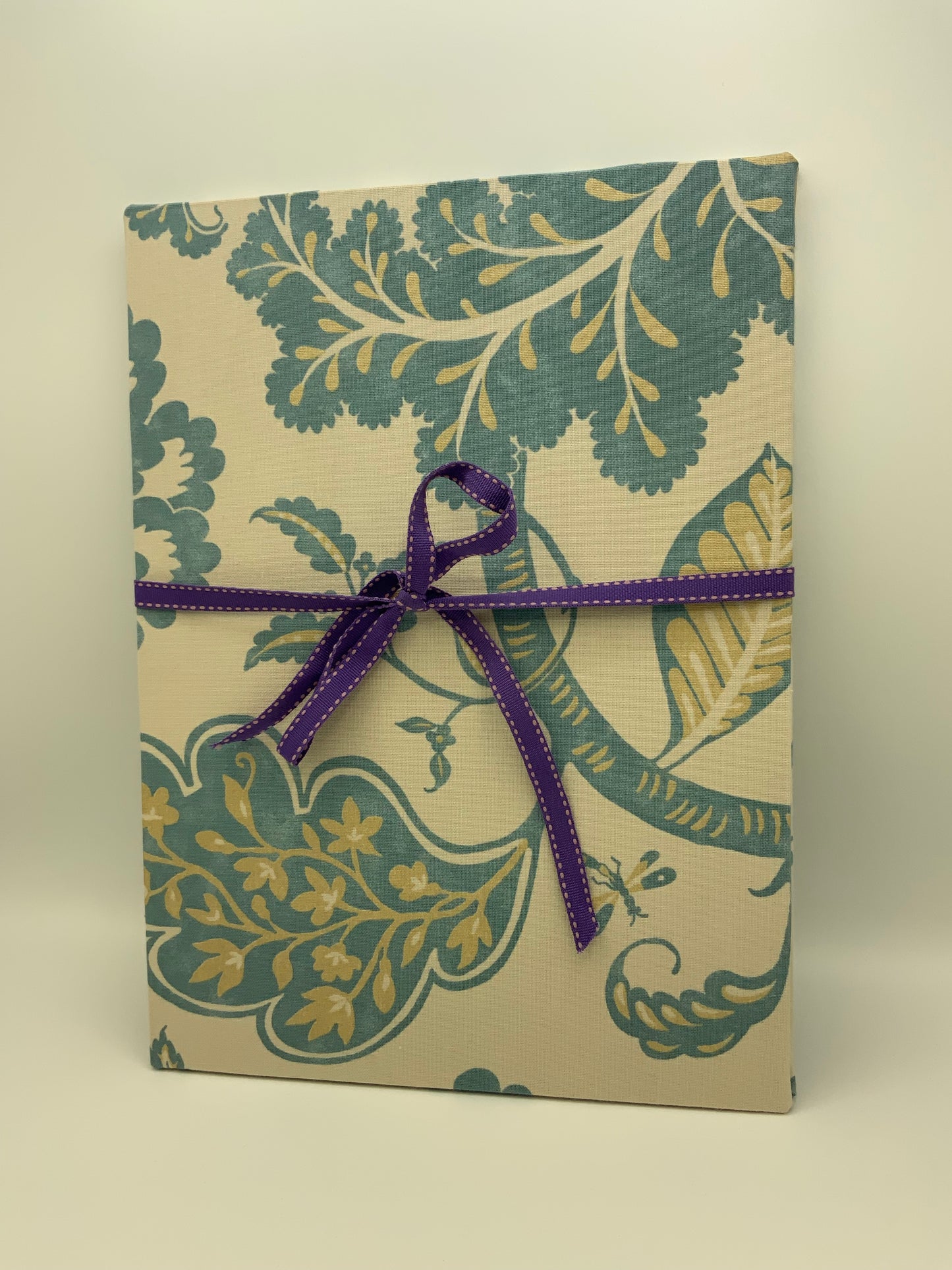 Leporello A4 Blaue Blume