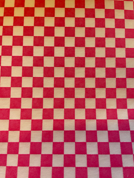 Klemmbrett A4 Karo pink