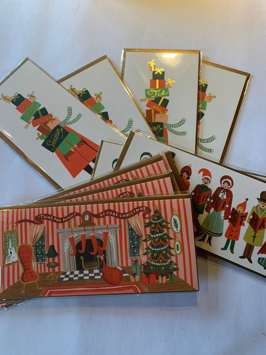 Kamin Weihnachtskarten