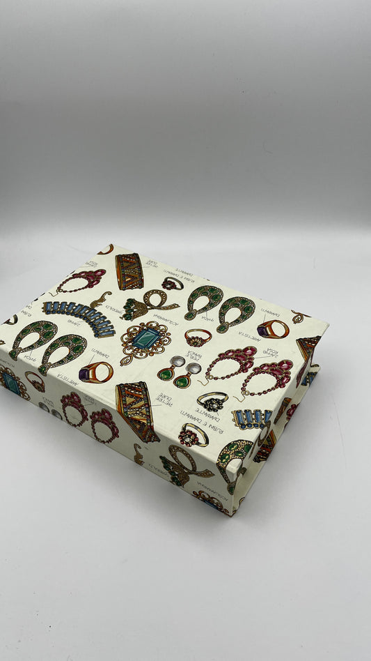 Schmuckschachtel A5 4 cm hoch Schmuck Papier