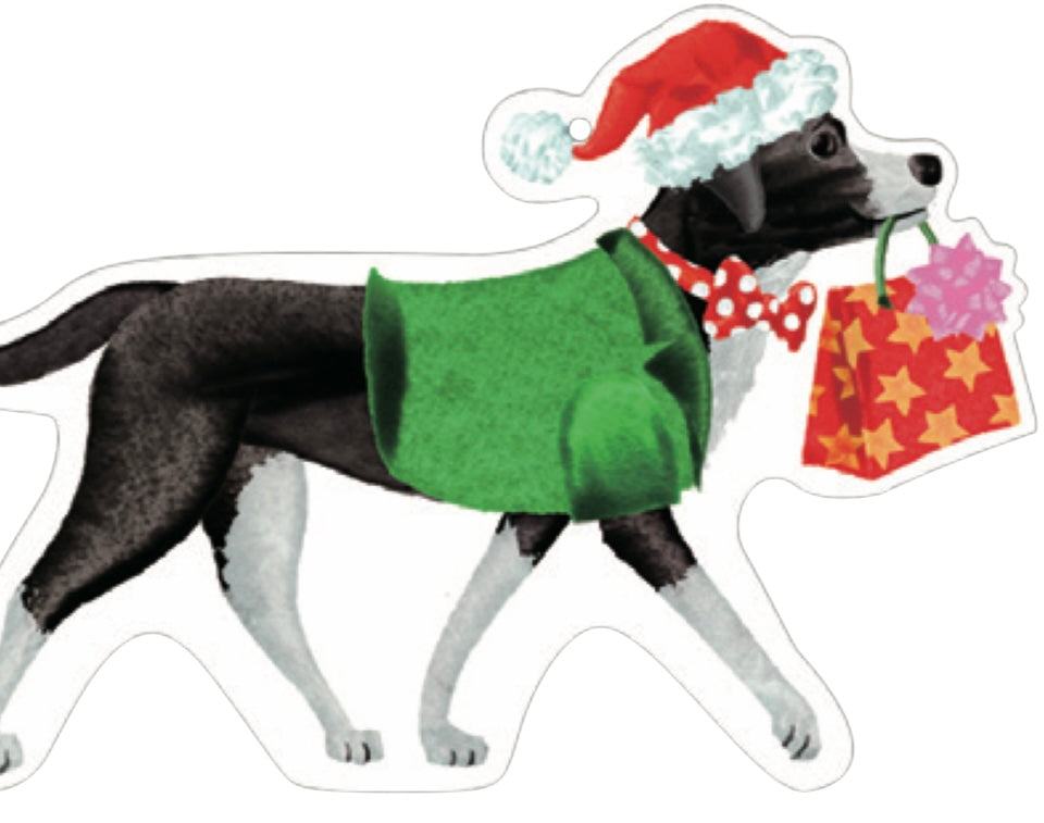 Weihnachtsanhänger Hund