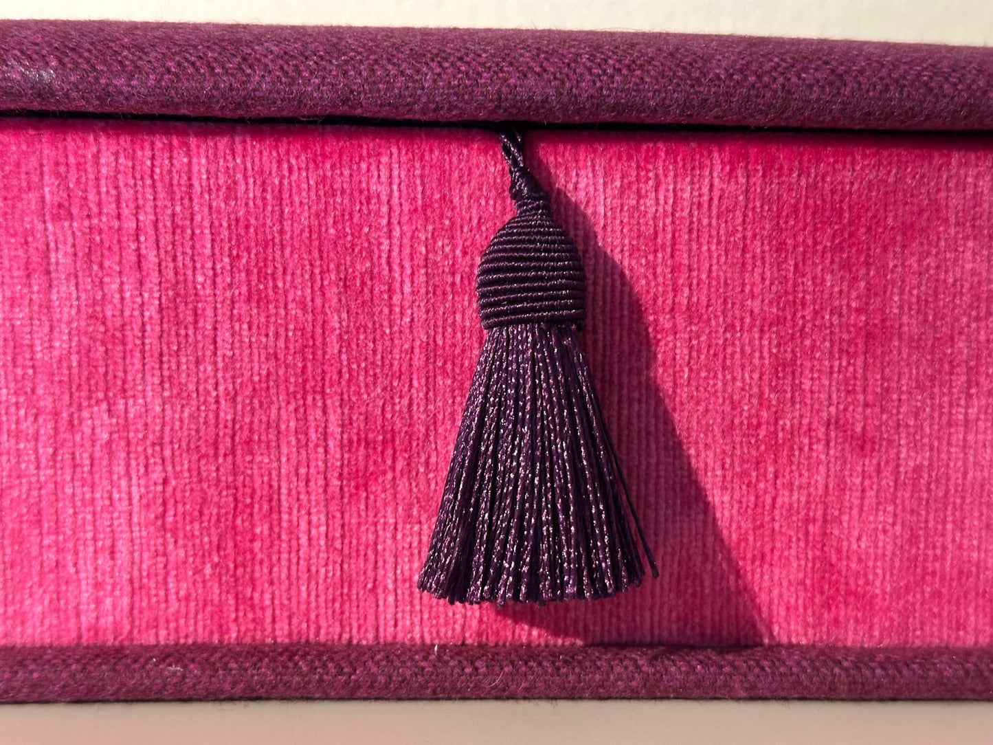 Schachtel Samt & Loden Mix ,A5,A6 Pink Lila