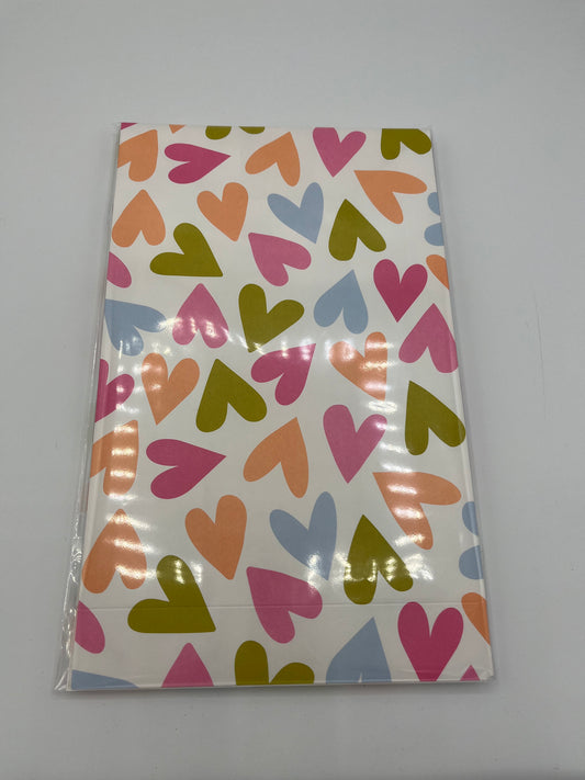 5 Herztüten,Tüten mit Boden A5