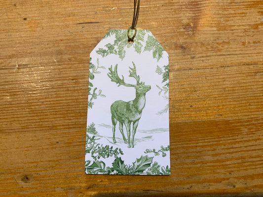 Geschenkanhänger Hirsch
