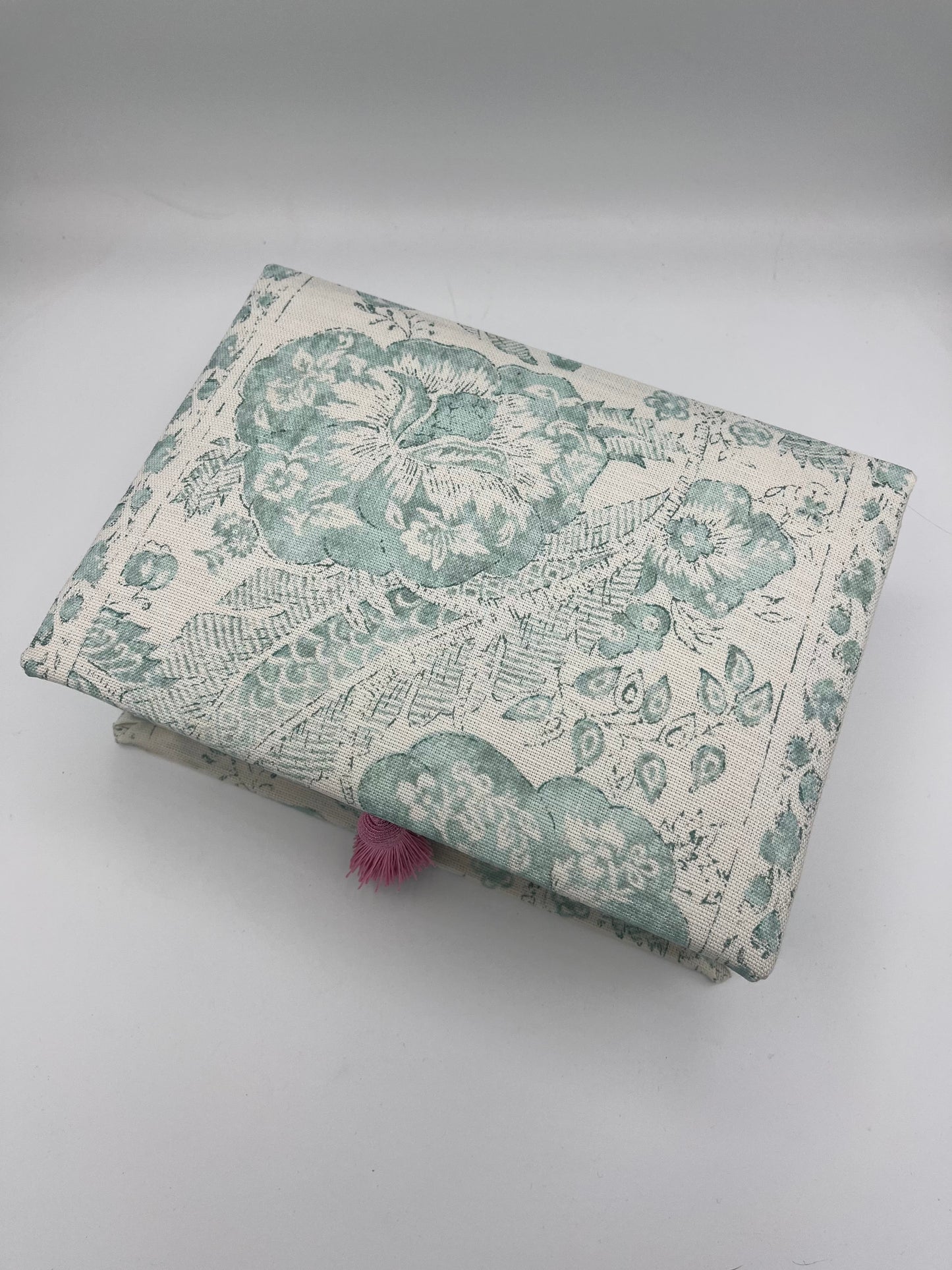 Blaue Blumen Schachtel A5