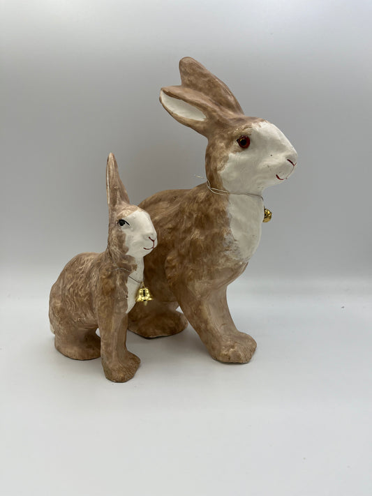 🐇Pappmaché Hase groß🐇