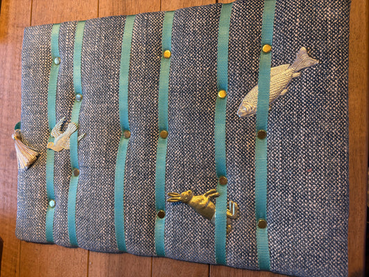 Zettelboard Uni blau, hochkant