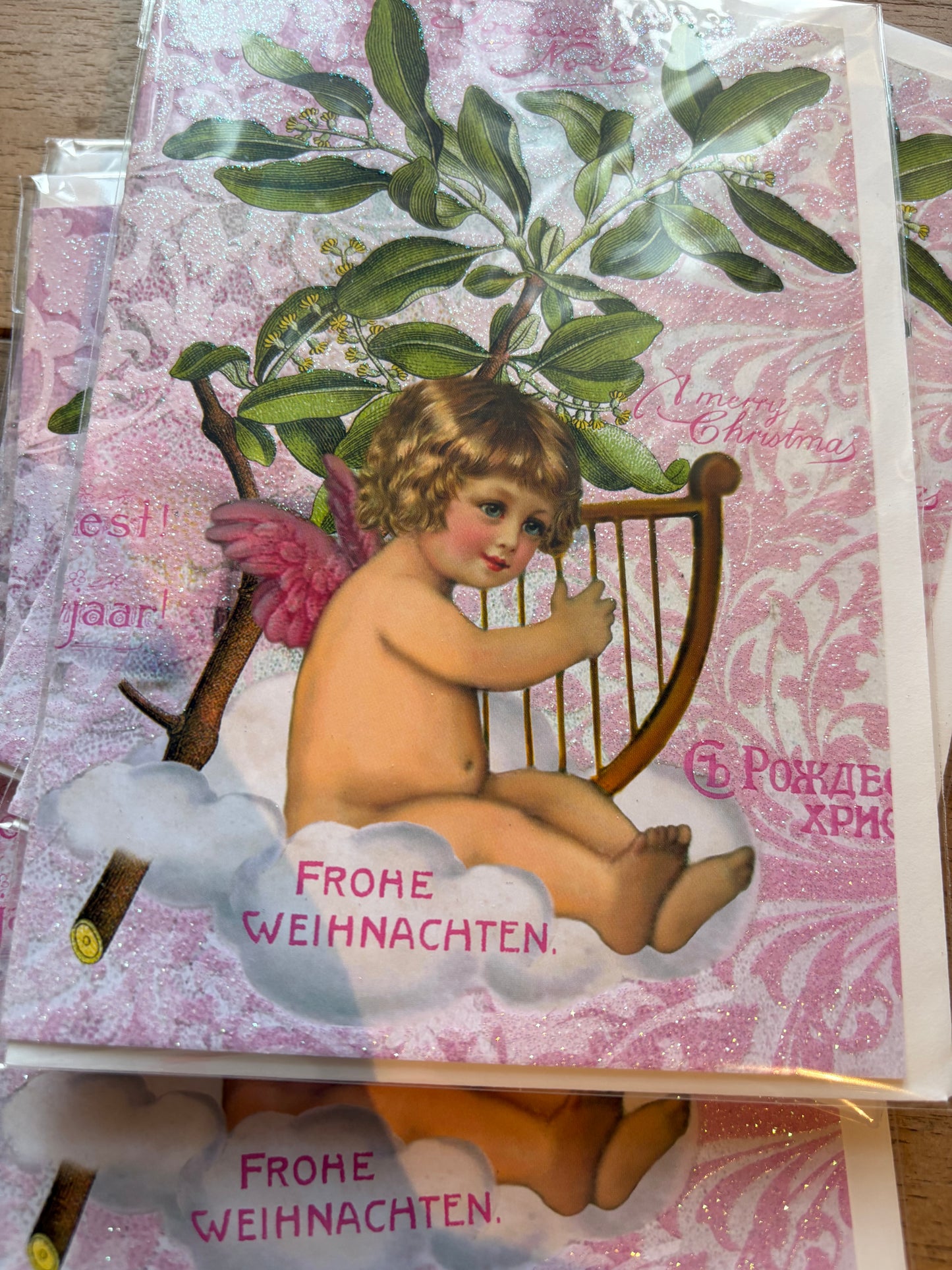 Engels Weihnachtskarte