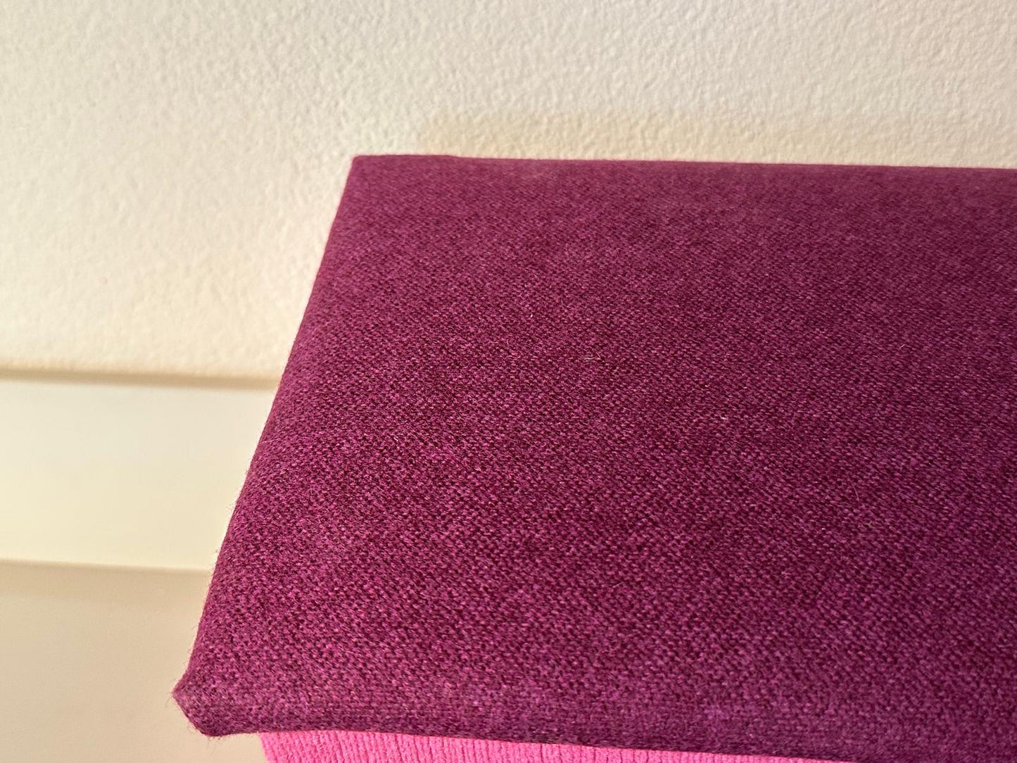 Schachtel Samt & Loden Mix ,A5,A6 Pink Lila