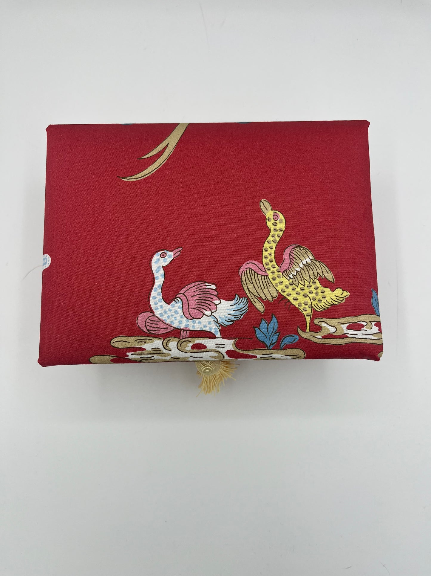 Toile de Jouy Schachtel A6 rot