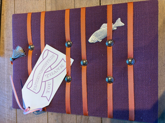 Zettelboard Uni Lila, hochkant