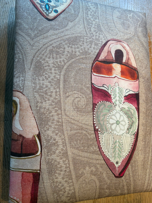 Mulberry Pantoufle, Letterbox, beige,A4