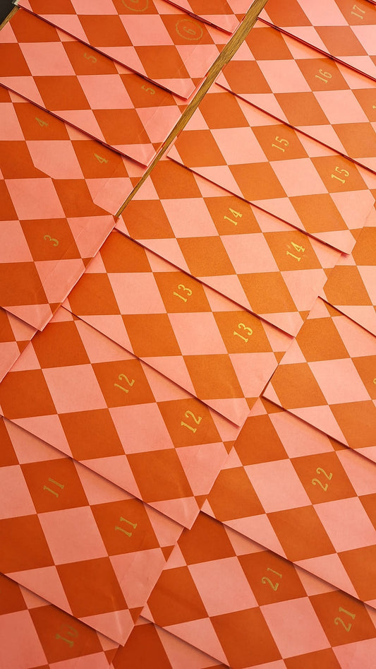 Adventskalender a la Papierwerkstatt,Karo ♦️