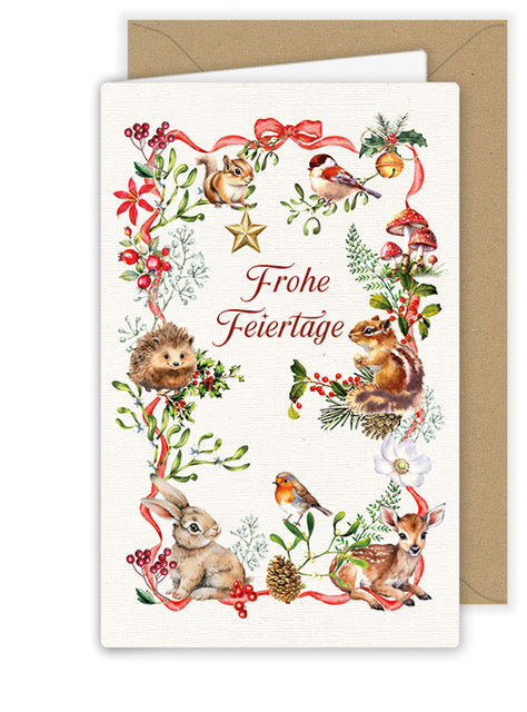 Frohe Festtage Kärtchen