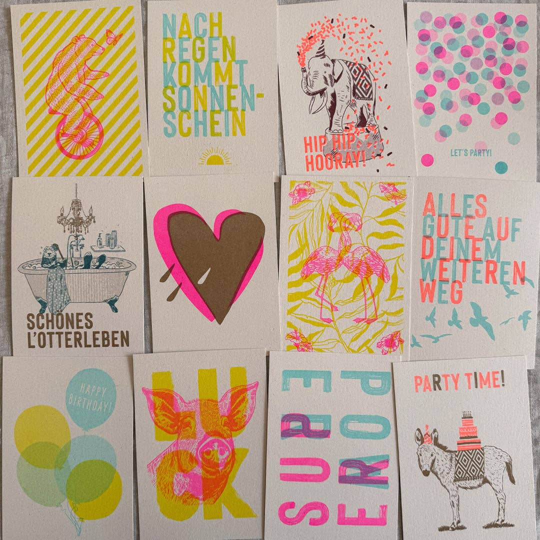 Postkarten Set 12 Stk
