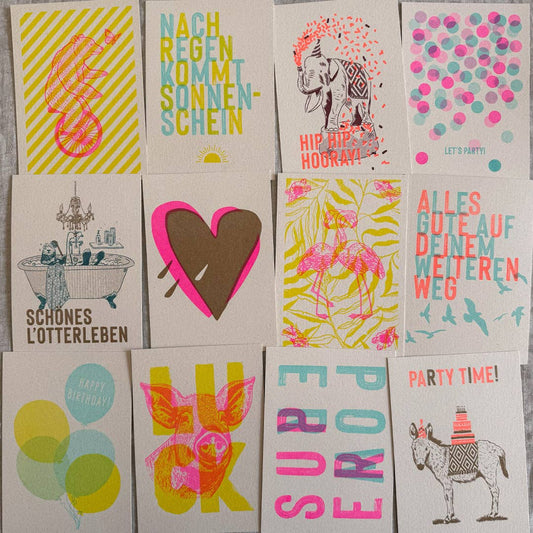 Postkarten Set 12 Stk