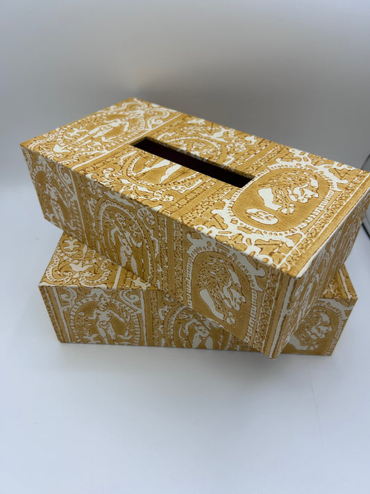 Venice Kleenex, Handbedrucktes Papier