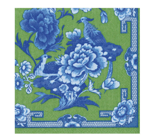 Blauer Vogel Servietten