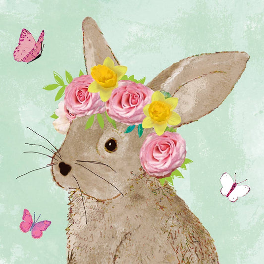 Häschen Lotta in grün